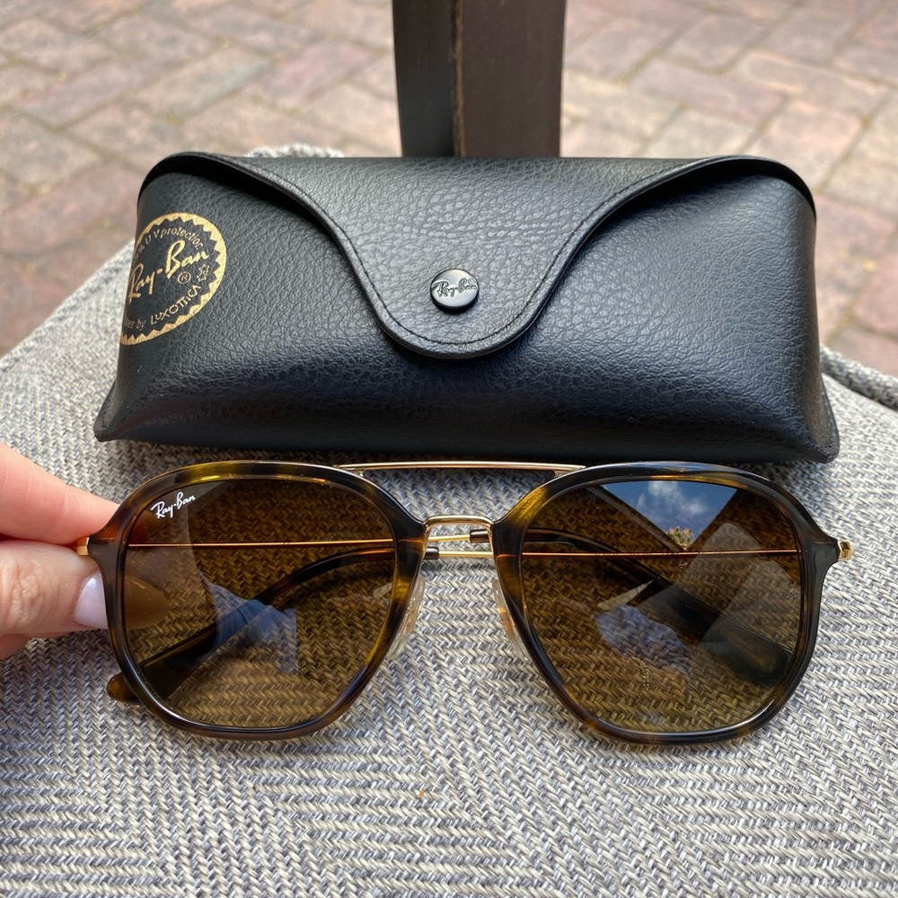 Authentic Ray-Ban Tortoise Sunglasses